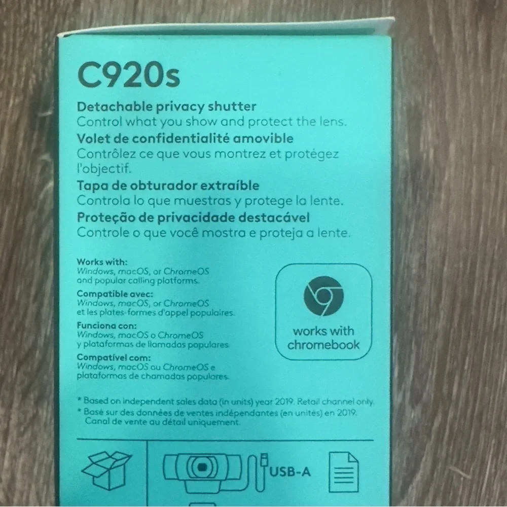 Logitech c920s pro